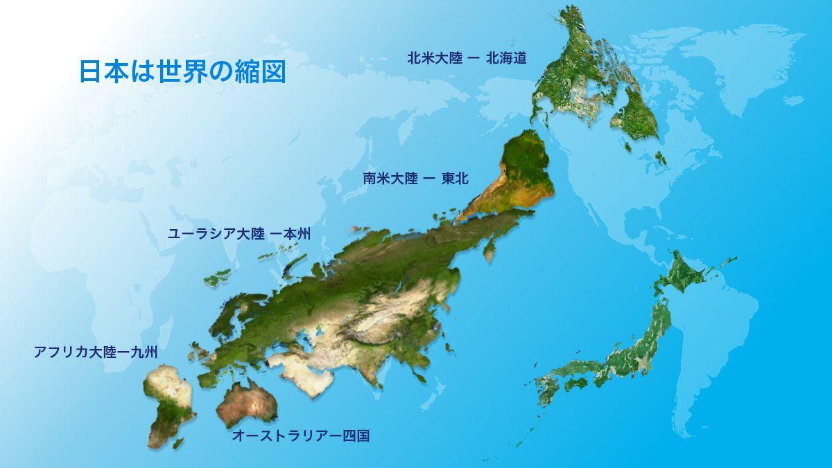 日本は世界の縮図